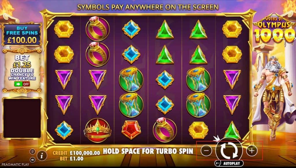 Incar Petir Zeus & Cuan Menggoda di Gates of Olympus 1000