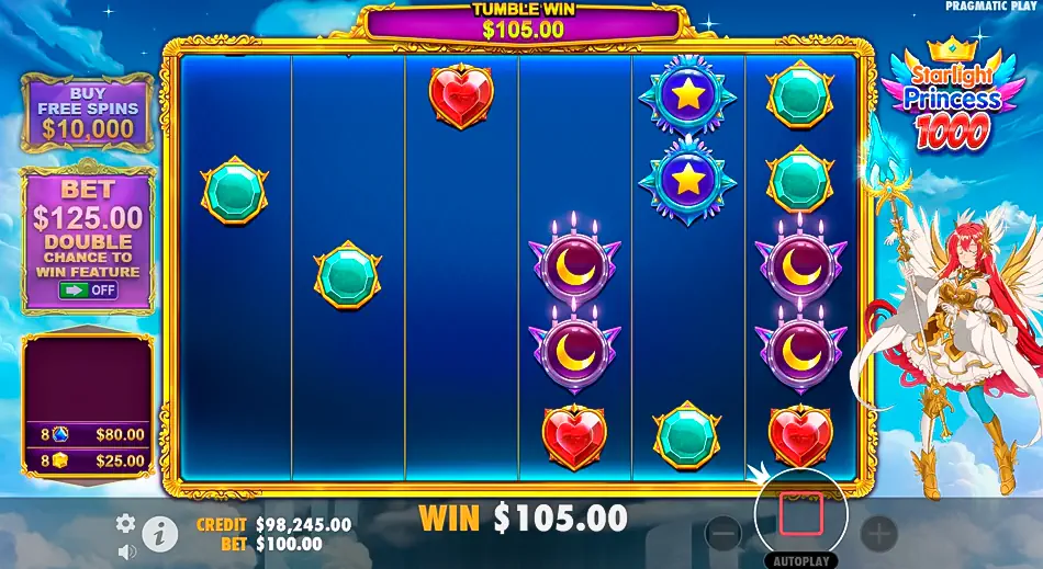 Putri Langit Membawa Cuan Kilat di Starlight Princess 1000