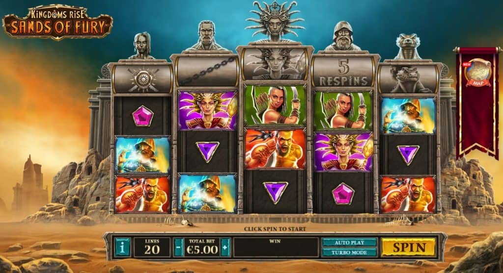 Petualangan Gurun Penuh Hoki Kingdoms Rise: Sands of Fury