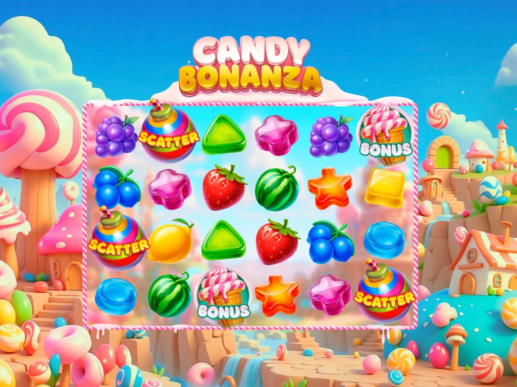 Candy Bonanza: Sensasi Permainan Permen dengan Visual Ceria